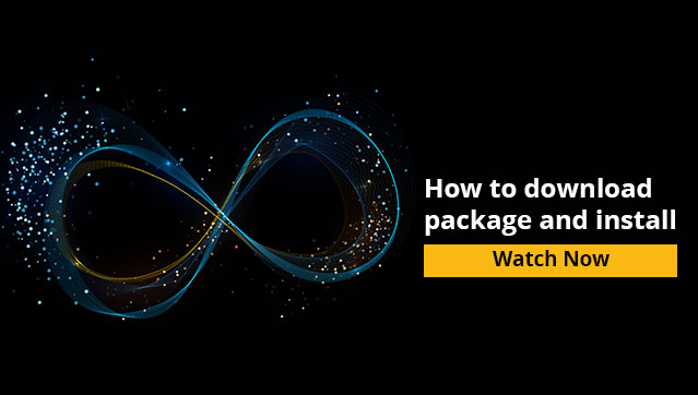 How to download package and install watch now