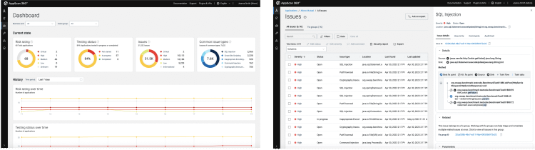 Centralized dashboards