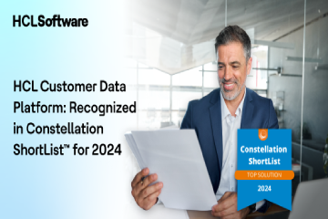HCL Customer Data Platform Secures a Spot in the 2024 Constellation ShortList™