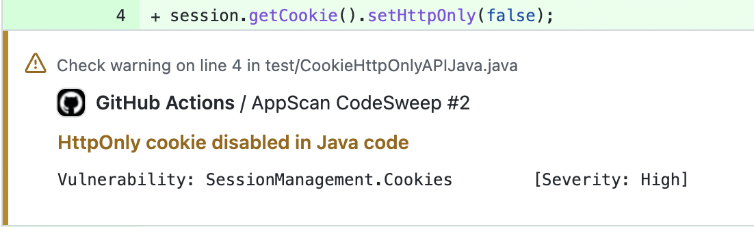 appscan codesweep