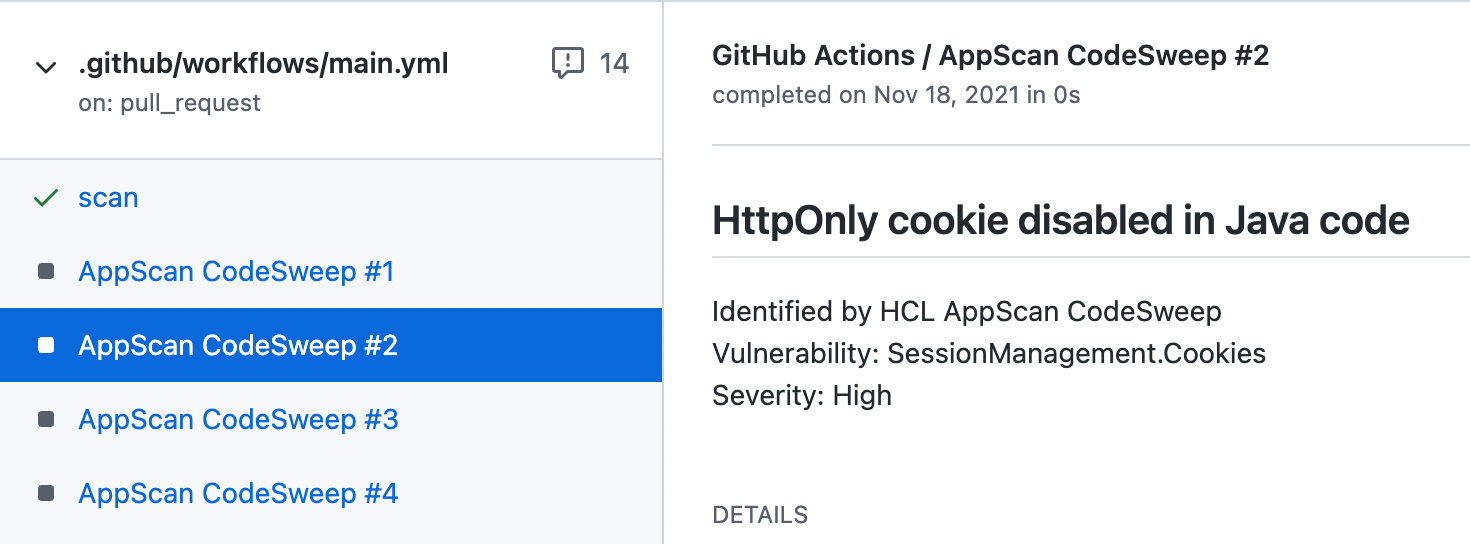 appscan codesweep