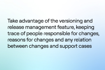 Lifecycle Management: Version And Audit Control