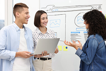 Modern and Intuitive Web-Based User Interface. Business Integration Hub to Bring Relief in the Complex Processes
